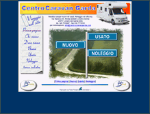 Tablet Screenshot of centrocaravangarda.com